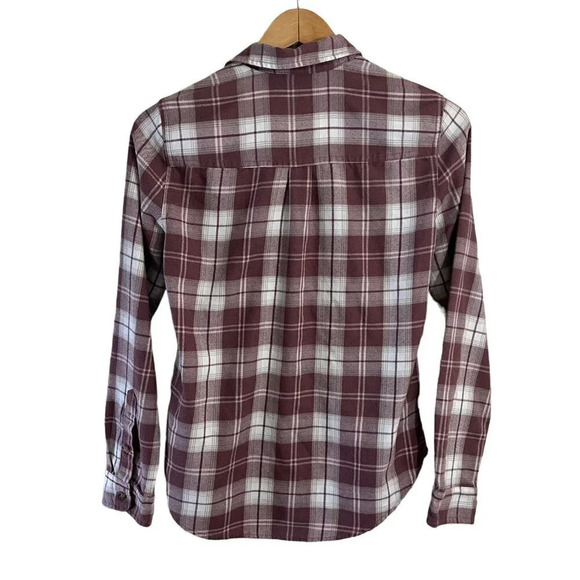 Abercrombie & Fitch Soft A&F Collection Plaid Button Up Shirt XS Long Sleeves - Picture 2 of 5